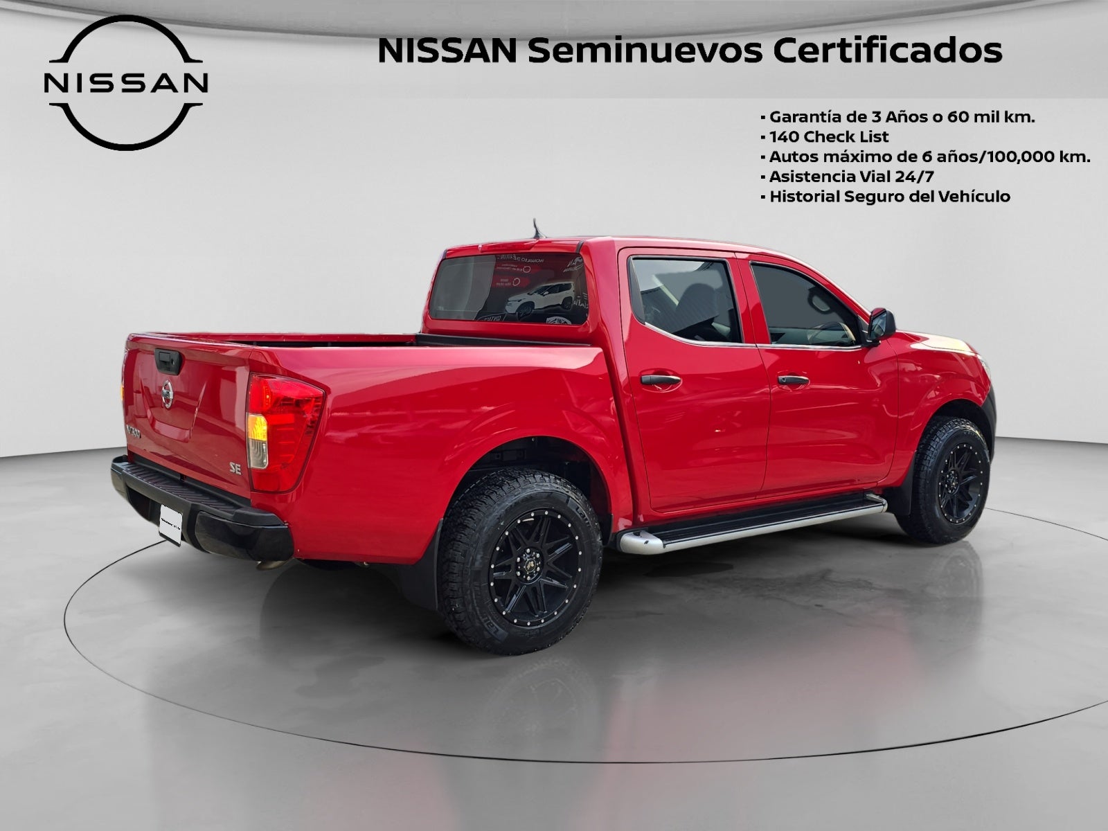2019 Nissan PICKUP DOBLE CABINA SE TM AC PAQ SEG 6VEL