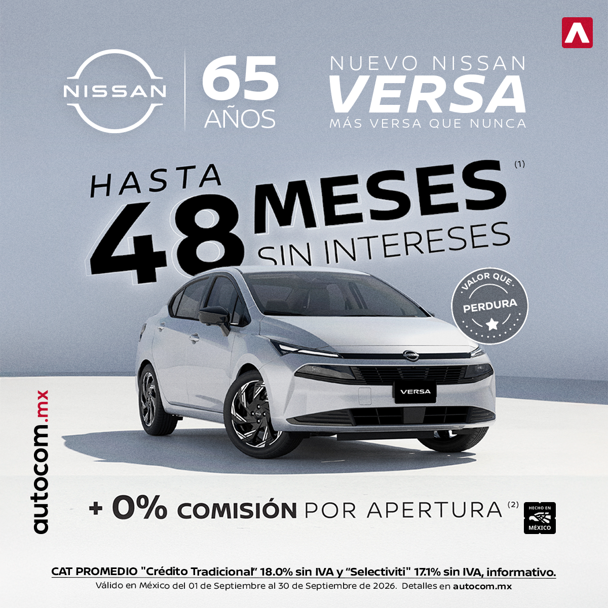 NUEVO NISSAN VERSA