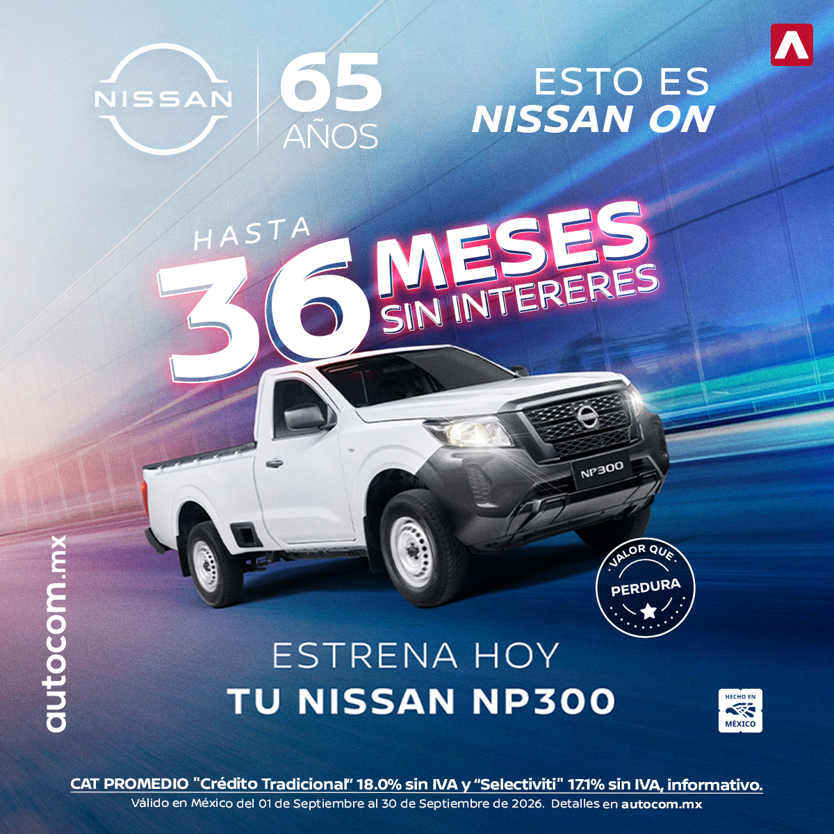 ESTRENA HOY TU NISSAN NP300