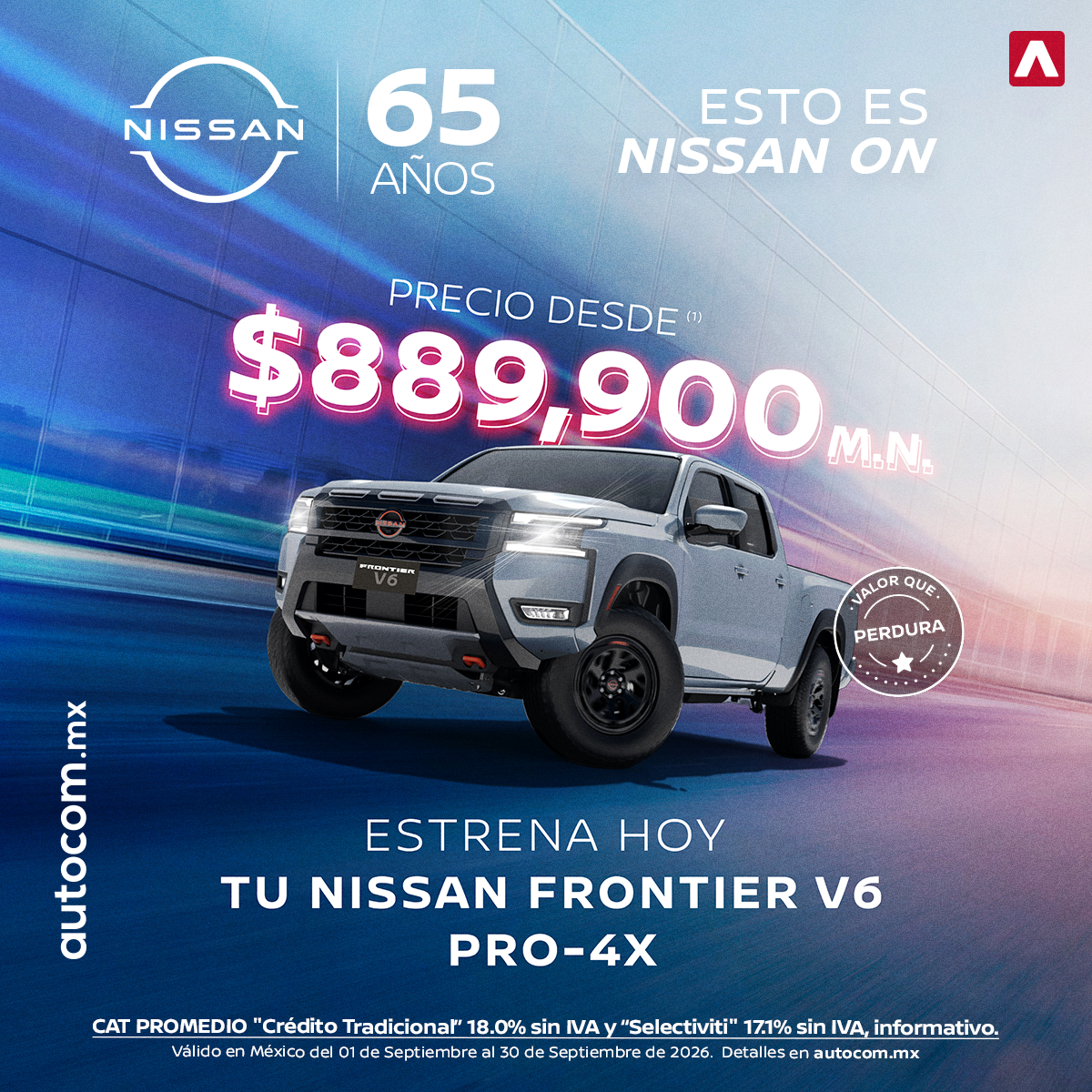 ESTRENA HOY TU NISSAN FRONTIER V6 PRO-4X