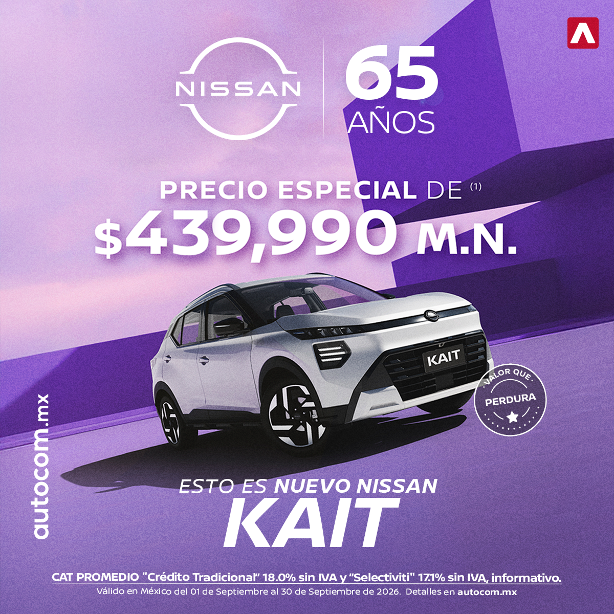 ESTO ES NUEVO NISSAN KAIT