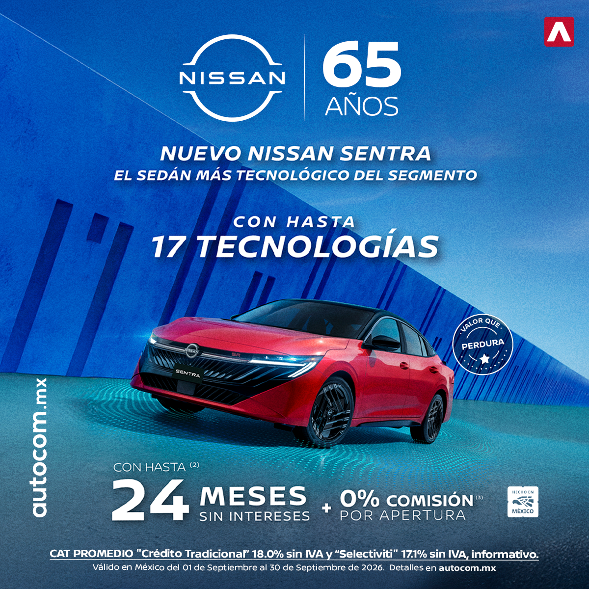 NUEVO NISSAN SENTRA
