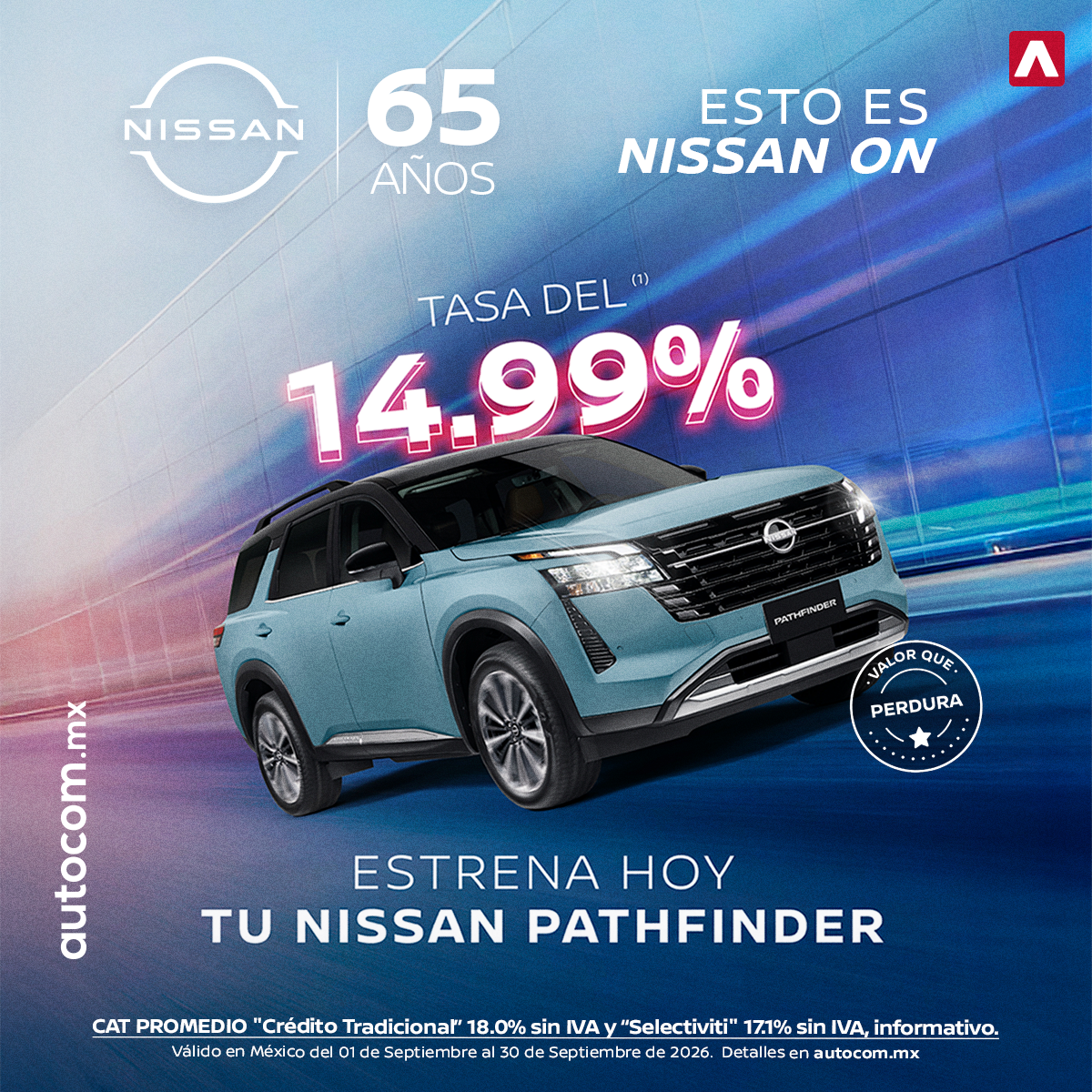 ESTRENA HOY TU NISSAN PATHFINDER