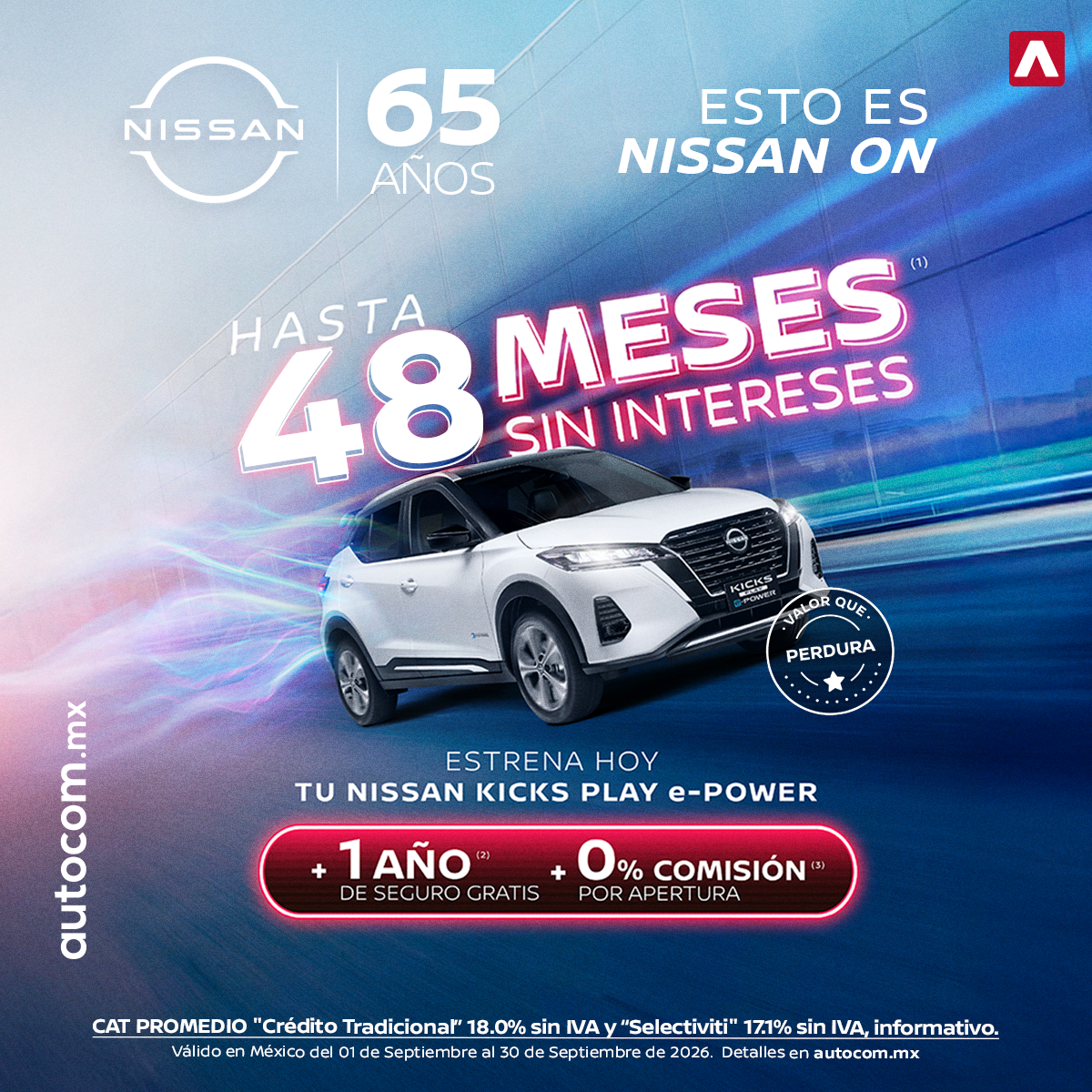 ESTRENA HOY TU NISSAN KICKS PLAY e-POWER