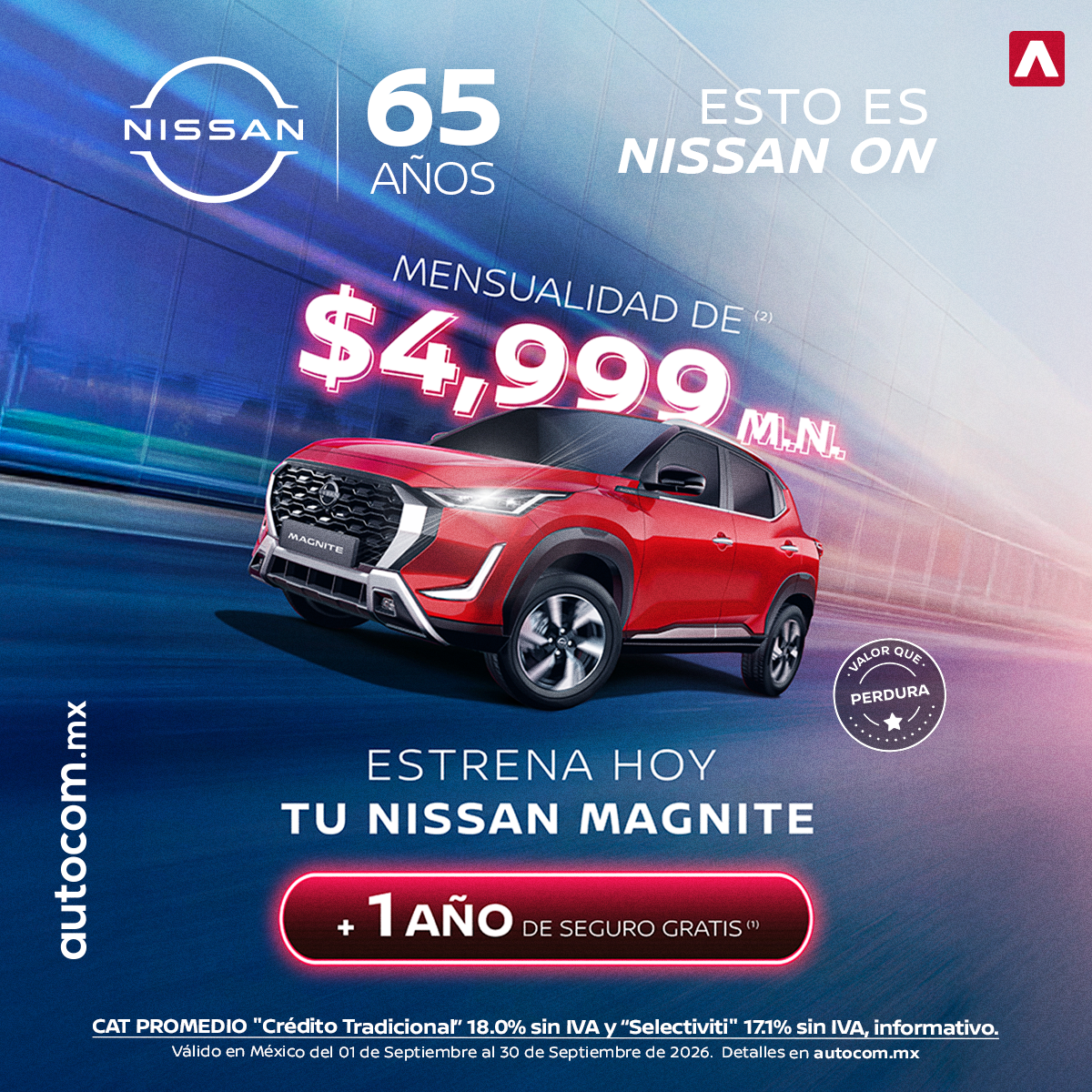 ESTRENA HOY TU NISSAN MAGNITE
